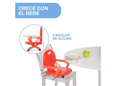 SILLA COMER POCKET SNACK RED - 4