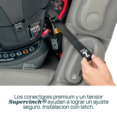 SILLA DE AUTO CONVERTIBLE CHICCO NEXTFIT CLEARTEX CON LATCH - 6