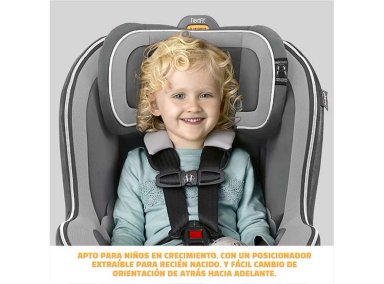 SILLA AUTO CHICCO SILLA CONVERTIBLE NEXTFIT ZIP CARBON GRIS - 3