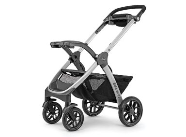 COCHE TRAVEL SYSTEM CHICCO BRAVO CON HUEVITO KEYFIT GRIS - 2