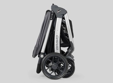 COCHE TRAVEL SYSTEM CHICCO BRAVO CON HUEVITO KEYFIT GRIS - 7