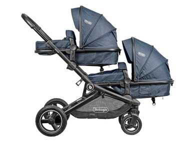 COCHE DOBLE DUETO GRIS - 3