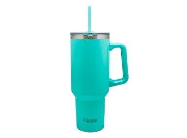 MUG TÉRMICO KEEP 40 OZ CELESTE - 1