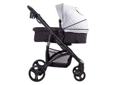 COCHE CUNA TRAVEL SYSTEM BEBE EXPLORER LX GRIS BEBESIT - 3