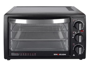 HORNO ELECTRICO SINDELEN HE-350NG NEGRO - 4