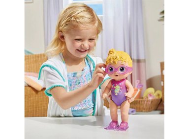 MUÑECA BABY ALIVE SUNNY LA NADADORA CABELLO RUBIO - 6