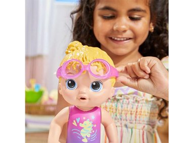 MUÑECA BABY ALIVE SUNNY LA NADADORA CABELLO RUBIO - 7