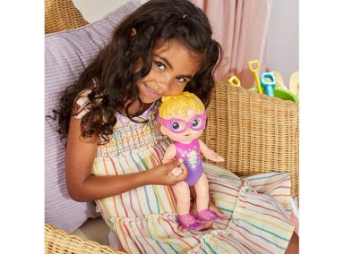 MUÑECA BABY ALIVE SUNNY LA NADADORA CABELLO RUBIO - 9