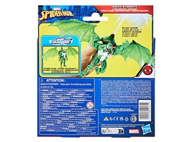 FIGURA DE ACCIÓN SPIDERMAN EPIC HERO SERIES WEB SPLASHERS HIDROATAQUE AÉREO DE SIMBIONTE VERDE - 5