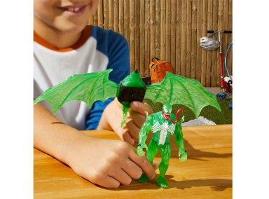 FIGURA DE ACCIÓN SPIDERMAN EPIC HERO SERIES WEB SPLASHERS HIDROATAQUE AÉREO DE SIMBIONTE VERDE - 8