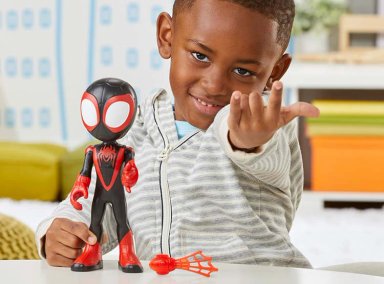 FIGURA DE ACCIÓN SPIDEY & HIS AMAZING FRIENDS GIGANTE MILES MORALES - 6