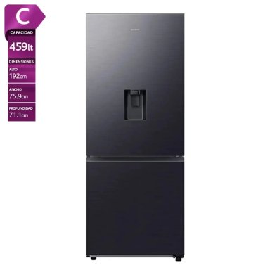 REFRIGERADOR BOTTOM FREEZER SAMSUNG RB50DG6320B1 459L NO FROST GRIS - 1