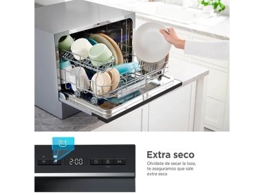 LAVAVAJILLAS MIDEA 6 CUBIERTOS FREESTANDING MDWTF0602MS - 4