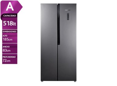 REFRIGERADOR SINDELEN SIDE BY SIDE NO FROST 518 L RNF-520IN - 1