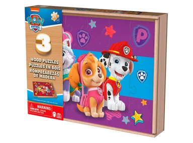 PUZZLE PAW PATROL 3WD - 4