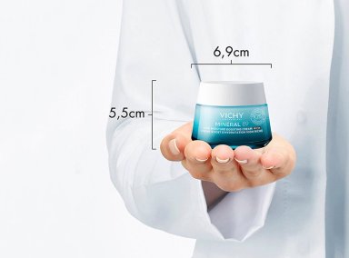 CREMA FACIAL VICHY HIDRATANTE MINÉRAL 89 RICA 100H 50 ML - 3