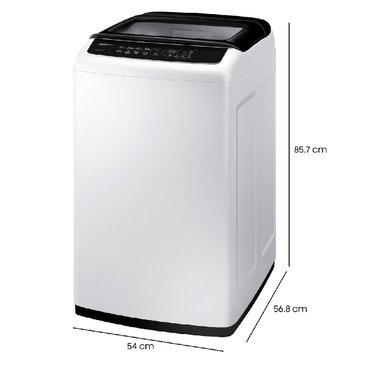 LAVADORA CARGA SUPERIOR SAMSUNG WA80CG4240BW 8KG BLANCO - 3