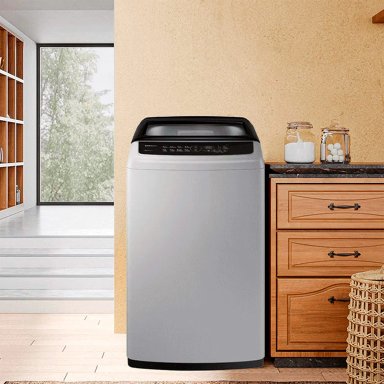 LAVADORA CARGA SUPERIOR SAMSUNG WA90CG4240BY 9KG GRIS - 4