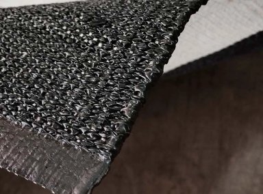ALFOMBRA IDETEX KALA PVC D2 EXTERIOR 120 X 170 CM NEGRO - 4