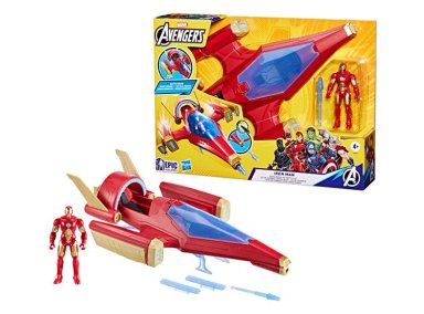 FIGURA DE ACCIÓN MARVEL AVENGERS EPIC HERO SERIES JET DE COMBATE DE IRON MAN - 2