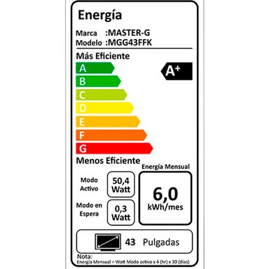 SMART TV MASTER G FHD 43" MGG43FFK - 9