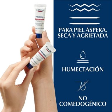 POMADA CORPORAL EUCERIN GEL PROTECTORA REPARADORA AQUAPHOR 220 ML - 3