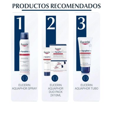 POMADA CORPORAL EUCERIN GEL PROTECTORA REPARADORA AQUAPHOR 220 ML - 6