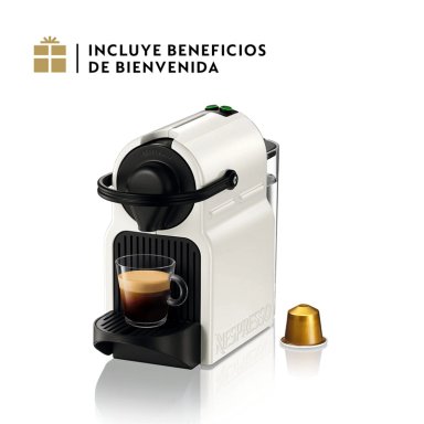 CAFETERA NESPRESSO CÁPSULA INISSIA WHITE SINGLE - 1