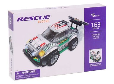 BLOQUES DE CONSTRUCCIÓN AUTO DE CARRERA 163 PZS - 2