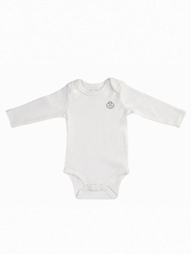 PACK 8 BODYS ALGODÓN UNISEX BEBESIT BLANCO - 2