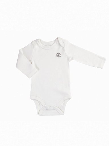PACK 8 BODYS ALGODÓN UNISEX BEBESIT BLANCO - 3