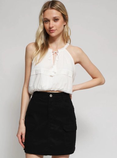 FALDA LARGA ALGODÓN MUJER PEPE JEANS CARGO - 2
