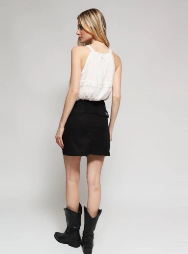 FALDA LARGA ALGODÓN MUJER PEPE JEANS CARGO - 3