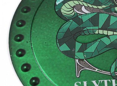 ADORNO NAVIDEÑO HARRY POTTER SLYTHERIN METAL 10CM - 3