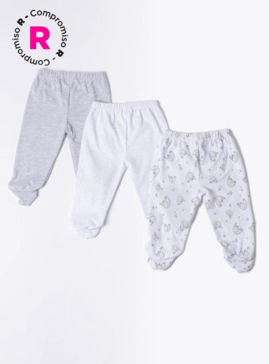 TRIPACK PATITAS NIÑO BABY HARVEST - 1