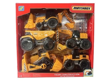 SET DE 5 VEH ARTICULABLES TEAM CONST - 7