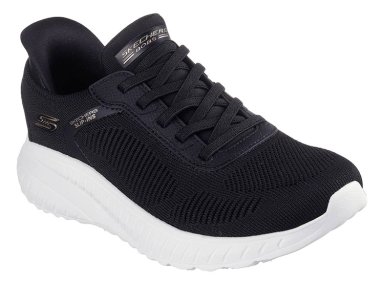 ZAPATILLAS MUJER SKECHERS CASUAL NEGRO BOBS SQUAD CHAOS - 2