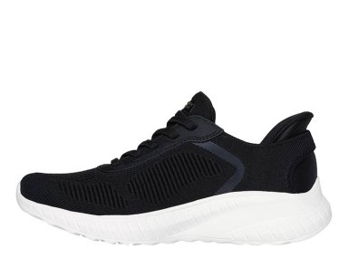ZAPATILLAS MUJER SKECHERS CASUAL NEGRO BOBS SQUAD CHAOS - 3