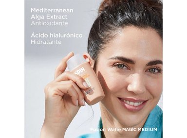 FOTOPROTECTOR ISDIN FUSION WATER MAGIC COLOR MEDIUM  SPF50 50 ML - 5