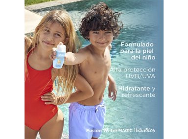 FOTOPROTECTOR ISDIN FUSION WATER MAGIC PEDIATRICS SPF50 50 ML - 2