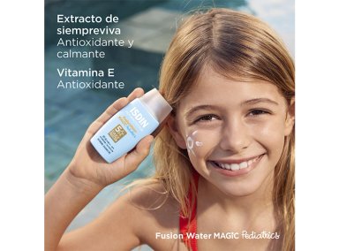FOTOPROTECTOR ISDIN FUSION WATER MAGIC PEDIATRICS SPF50 50 ML - 5