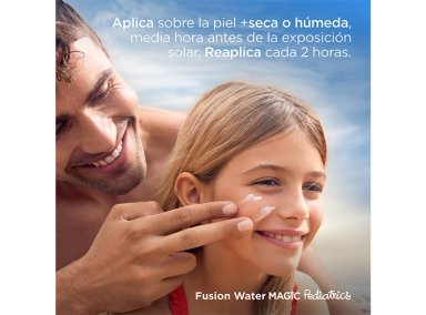 FOTOPROTECTOR ISDIN FUSION WATER MAGIC PEDIATRICS SPF50 50 ML - 6
