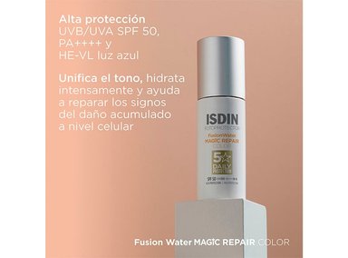 PROTECTOR SOLAR FACIAL ISDIN MAGIC REPAIR COLOR SPF 50 50 ML - 2