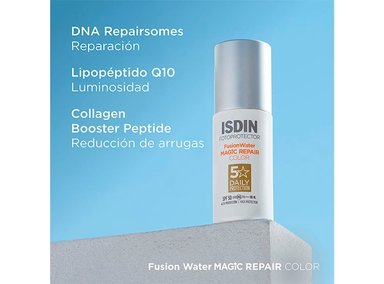 PROTECTOR SOLAR FACIAL ISDIN MAGIC REPAIR COLOR SPF 50 50 ML - 5