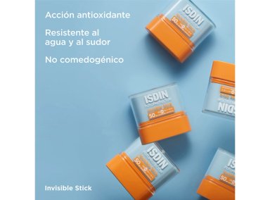 PROTECTOR SOLAR FACIAL ISDIN INVISIBLE STICK SPF 50 10 ML - 3