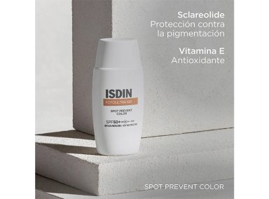 PROTECTOR SOLAR FACIAL ISDIN SPOT PREVENT COLOR SPF 50+ 50 ML - 5