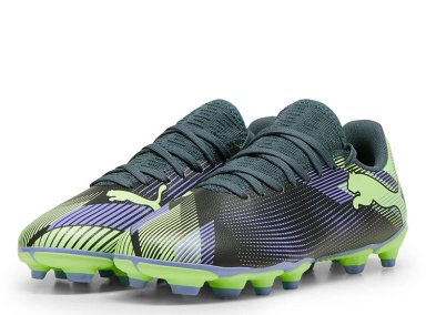 ZAPATILLAS NIÑO PUMA FÚTBOL GRIS FUTURE 7 PLAY FG/AG - 2