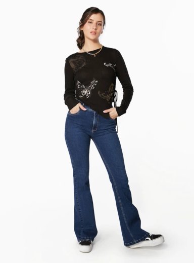 JEANS ALGODÓN MUJER EFESIS FEEL BLUE - 1