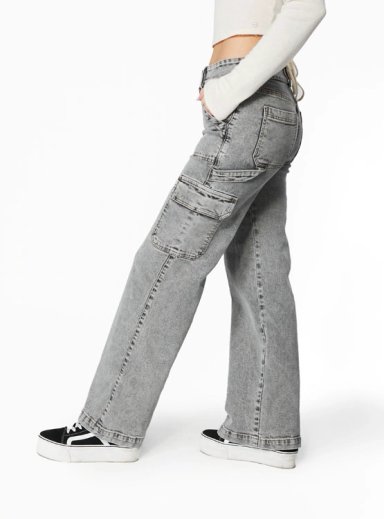 JEANS ALGODÓN MUJER EFESIS NAOS GREY - 3
