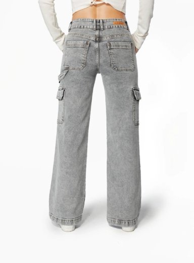 JEANS ALGODÓN MUJER EFESIS NAOS GREY - 4